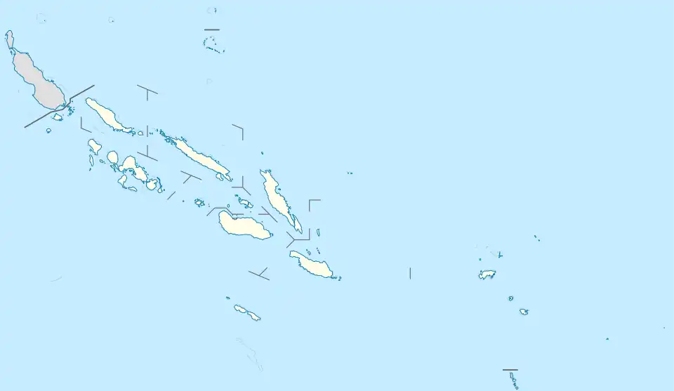 Voir sur la carte administrative des Îles Salomon