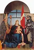 La Vierge de Soleure (Hans Holbein le Jeune, 1522)