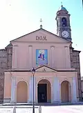 L'église paroissiale.