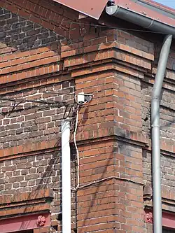 Détail d'un mur.