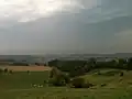 Vue des collines environnantes
