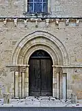 Le portail de l'église.