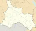 Carte de la province depuis 2013.