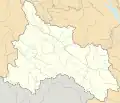 Carte de la province entre 2003 et 2013.