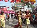 Défilé à Phra Pradaeng, Province de Samut Prakan