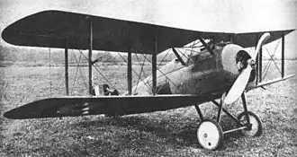 Vue de l'avion.