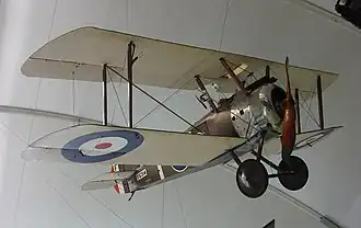 Vue de l'avion.