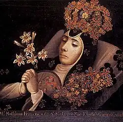 La révérende mère Mathiana Francisca del Señor San Joseph, Mexique, c.1720