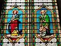 Église Saint-Rémi, un des vitraux.
