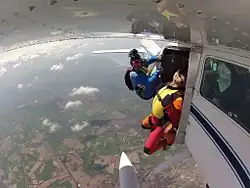 Sortie d'avion