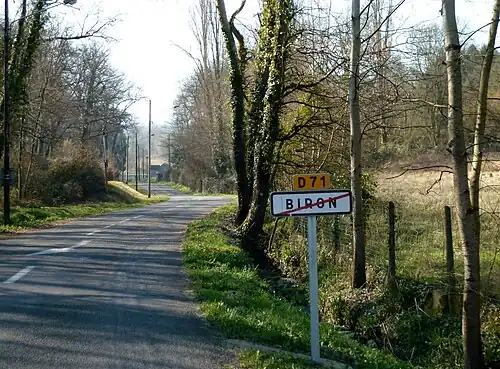 Sortie de Biron.