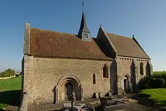 L'église d'Aizy.