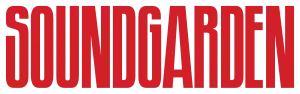 Logo écrit en lettres rouges sur fond blanc.