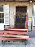 Source Vulcain dans la rue Stanislas