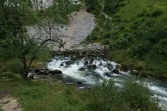 Source de la Saine à Foncine-le-Haut.