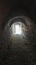 Vue du souterrain.