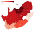 Résultats des EFF par province