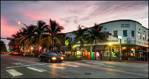 Washington Avenue.