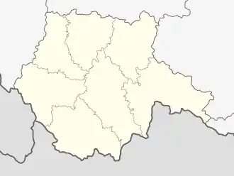 Voir sur la carte administrative de Bohême-du-Sud
