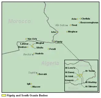 Oranie du Sud et Figuig