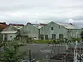 Hangars en fer abandonnés, aujourd’hui démolis