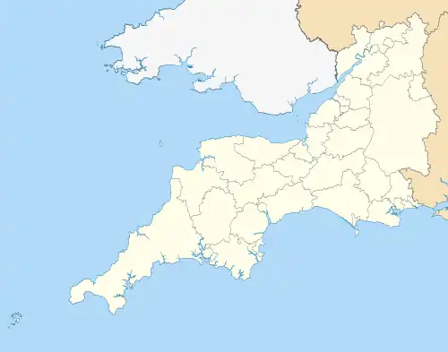 (Voir situation sur carte : Angleterre du Sud-Ouest)