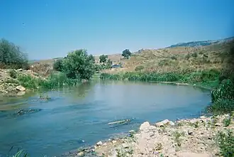 La vallée du Litani près de la frontière avec Israël.