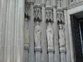 Ébrasement du portail sud de la Cathédrale nationale
