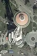 Vue du ciel.