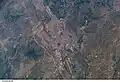 Vue satellite de Niš.