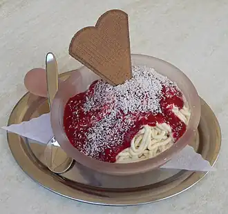 Image illustrative de l’article Spaghettieis