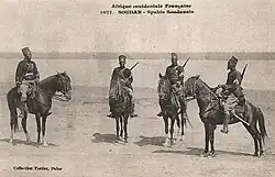 Spahis soudanais.