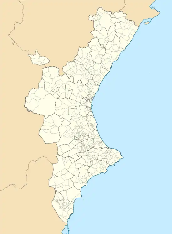 Voir sur la carte administrative de la Communauté valencienne