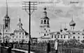 Vue de l'église Saint-Nicolas vers 1900.