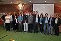 Conférenciers à la 14e conférence des sceptiques d'Europe, à Budapest.
