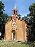 Vue de l'église de Speck