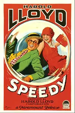Description de l'image Speedy poster.jpg.