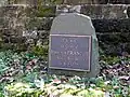Panneau d'information pour le sentier commémoratif sur le Spicherer Höhen