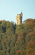 La Spiegelslustturm (ou « Kaiser-Wilhelm-Turm »).