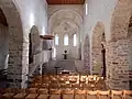 Spiez, église du château, vue vers le chœur