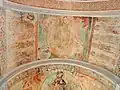 Spiez, église du château. Peintures romanes