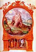 Mineurs creusant la colline