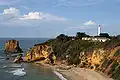 Vue distante du phare