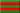 bandes verticales rouges et vertes