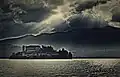 L'ile Saint-Jules après une tempête. Aout 2022.