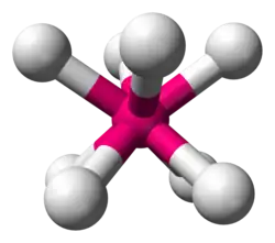 Géométrie moléculaire antiprismatique carrée