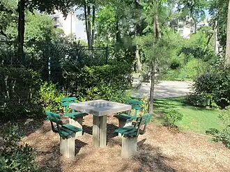 Table d'échecs.