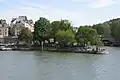 Square du Vert-Galant extrémité occidentale de l'île.