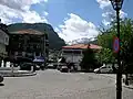 La place centrale de Litóchoro