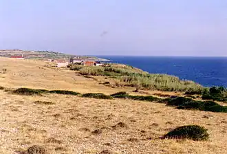Vue de l’île